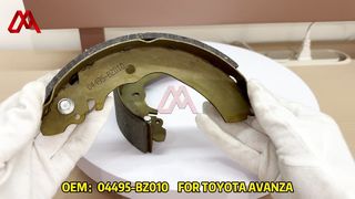 04495BZ010 04495-BZ010 Szczęki hamulcowe do Toyoty