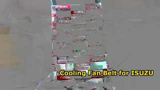 5-87610061-0 8-94479101-0 5876100610 8944791010 Pasek wentylatora chłodzącego dla ISUZU 4JA1 TFR TFS D-MAX