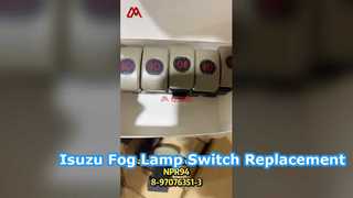 8970763513 8-97076351-3 Przełącznik światła mgłowego nadaje się do ISUZU NHR NKR NPR