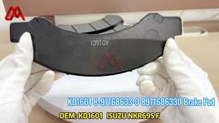 KD1601 8-97168633-0 8971686330 Klocki hamulcowe do ISUZU