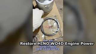 IZUMI LKHI410401FA Zestawy tulei cylindrów silnika do HINO WO4D