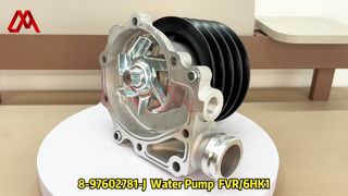 8976027810 8-97602781-0 Zespół pompy wodnej z uszczelką do ISUZU 6HE1-T FSR FTR