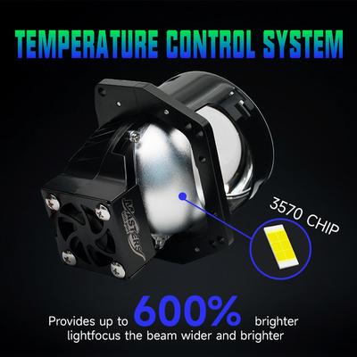 Masters A98 High Low Beam 58W 5800 Lumens 6000k DC9-16V 3 inch Projector