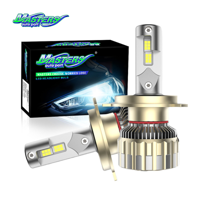 Masters F12 120W 12000LM 6000K 3570 Chips 9005/9006/9012/H1/H4/H7/H11 LED Headlight Bulb