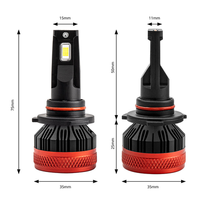 Masters Z4 90W 7000lm 6063 Aluminum 3570 CSP Chips 9005/9006/9012/H1/H3/H4/H7/H11 LED Headlight Bulb