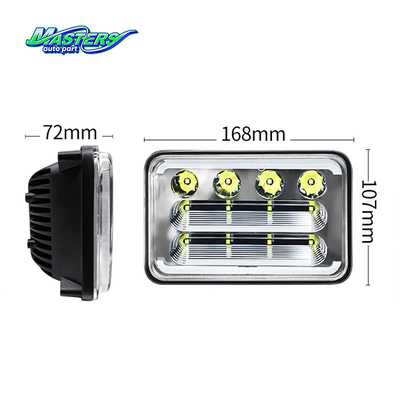 Masters 37W 3100LM 6500K H4 4*6 inch Daytime Running Light IYF-168-S-12P-001-R