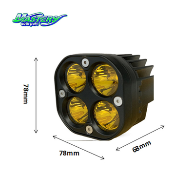 Masters 3 inch Working Light 40W 1600LM 6500K H4 Spotlights XM-78-S-04P-002-R