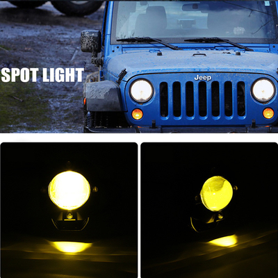 Masters 3 inch Laser Spotlight Led Lamo XM-3IN-1P-001 20W 1800LM 2900-6500K H4 Led Working Light