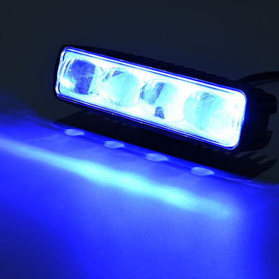 12W 300LM Blue 6-Inch Warning Ambient Light XM-154-S-04P-003-LB