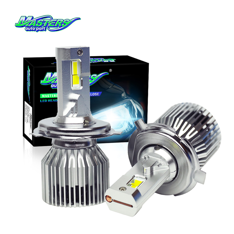 Masters X60 120W 12000LM 6500K 4060 Chips 9005/9006/9012/H1/H4/H7/H11LED Headlight Bulb