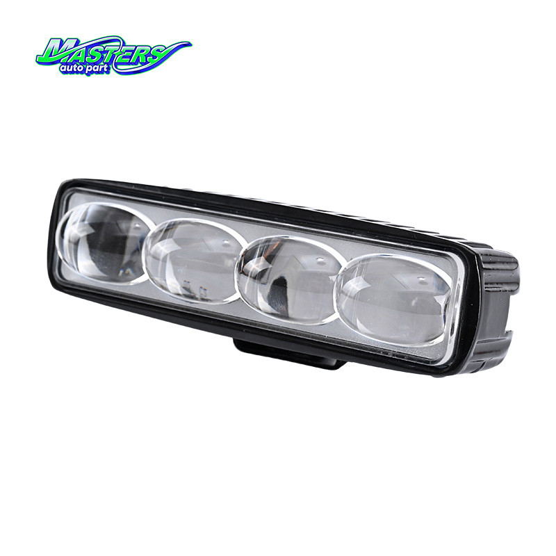 Masters 10W 300LM 6-Inch Red Ambient Light XM-154-S-04P-001-LR H4 LED Working Light