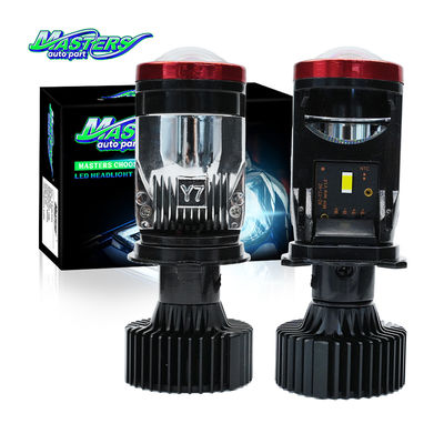 Masters A9R 100W 10000LM 6500K 3570 Chips H4 Led projektor Mini Lens