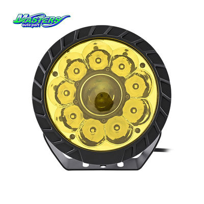 Masters 100W 9000LM 3700-3900K Żółty kolor H4 Led 7 cali Lampa laserowa XM-7IN-10P-002