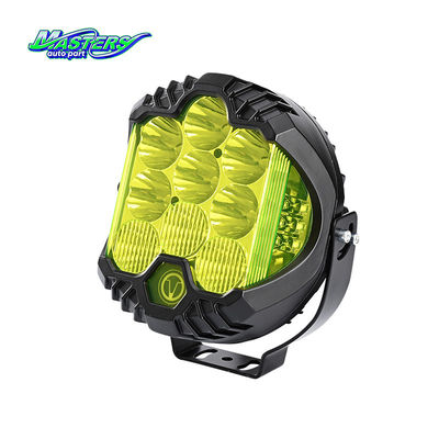 Masters 9 cali Trójstronne światło oświetleniowe XM-9IN-R-09P-001 68W 5500LM DC9-36V H4 Led Working Light